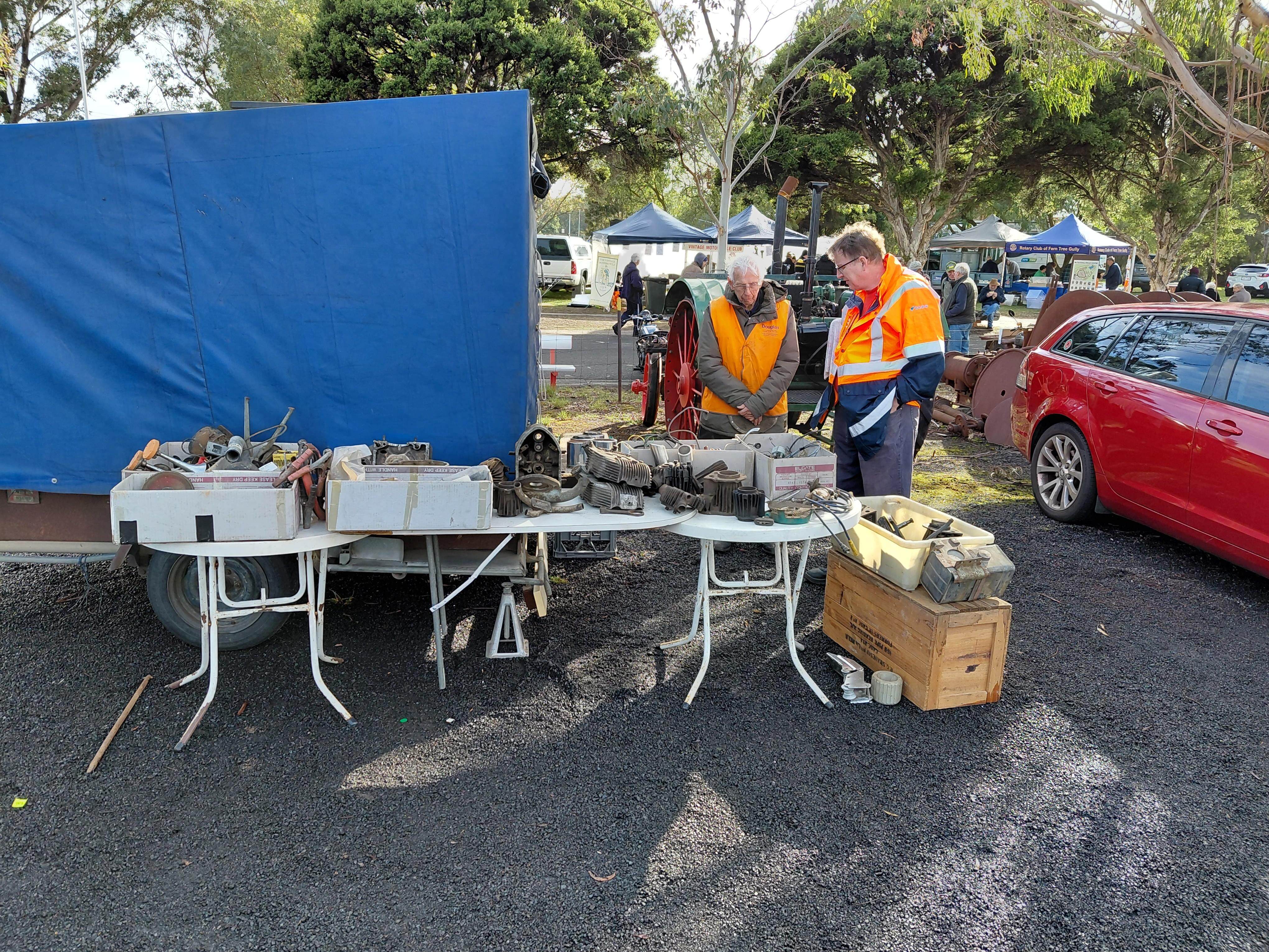 Out and About - Kel and His Son