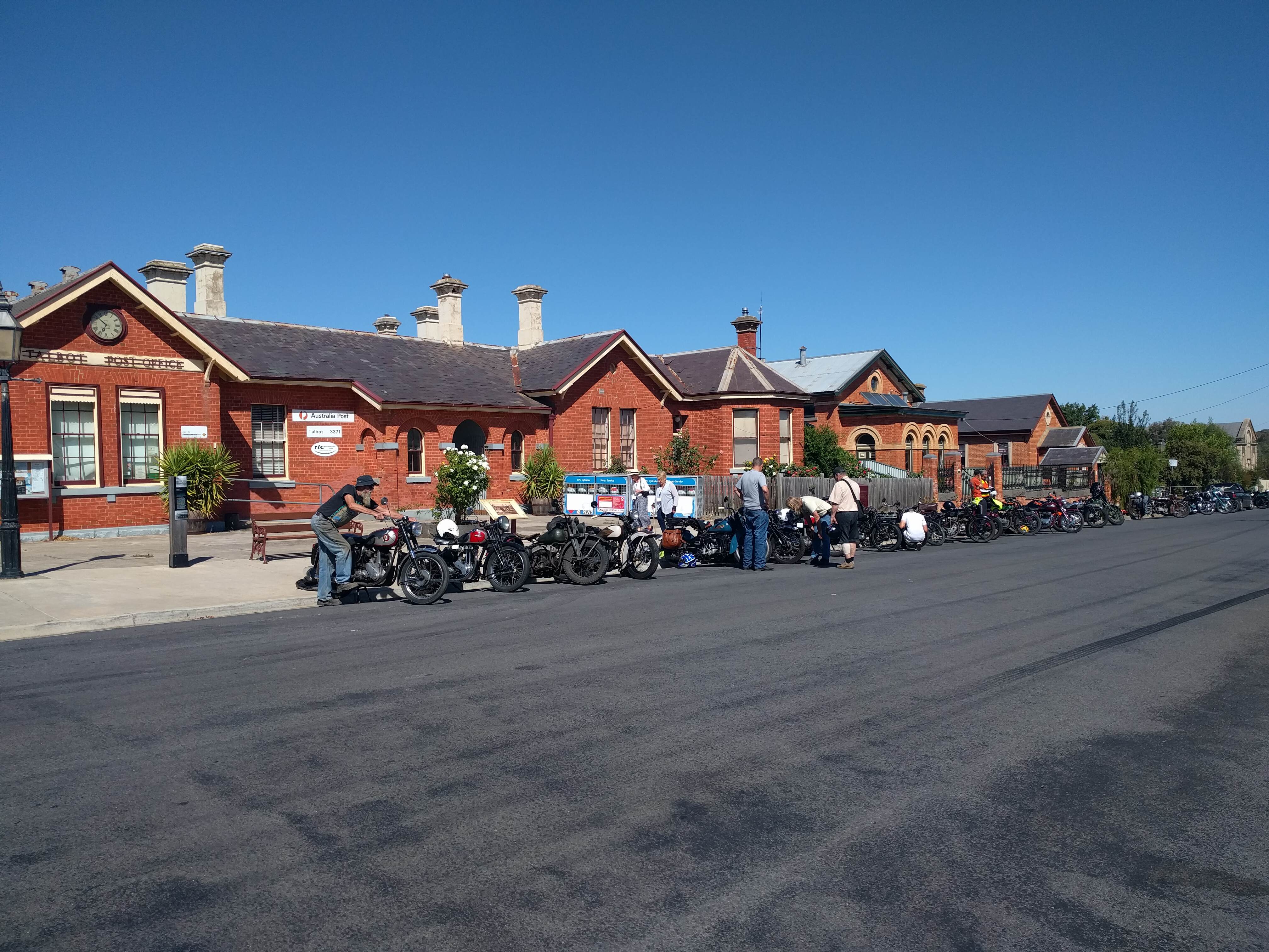 Talbot stop on Saturday