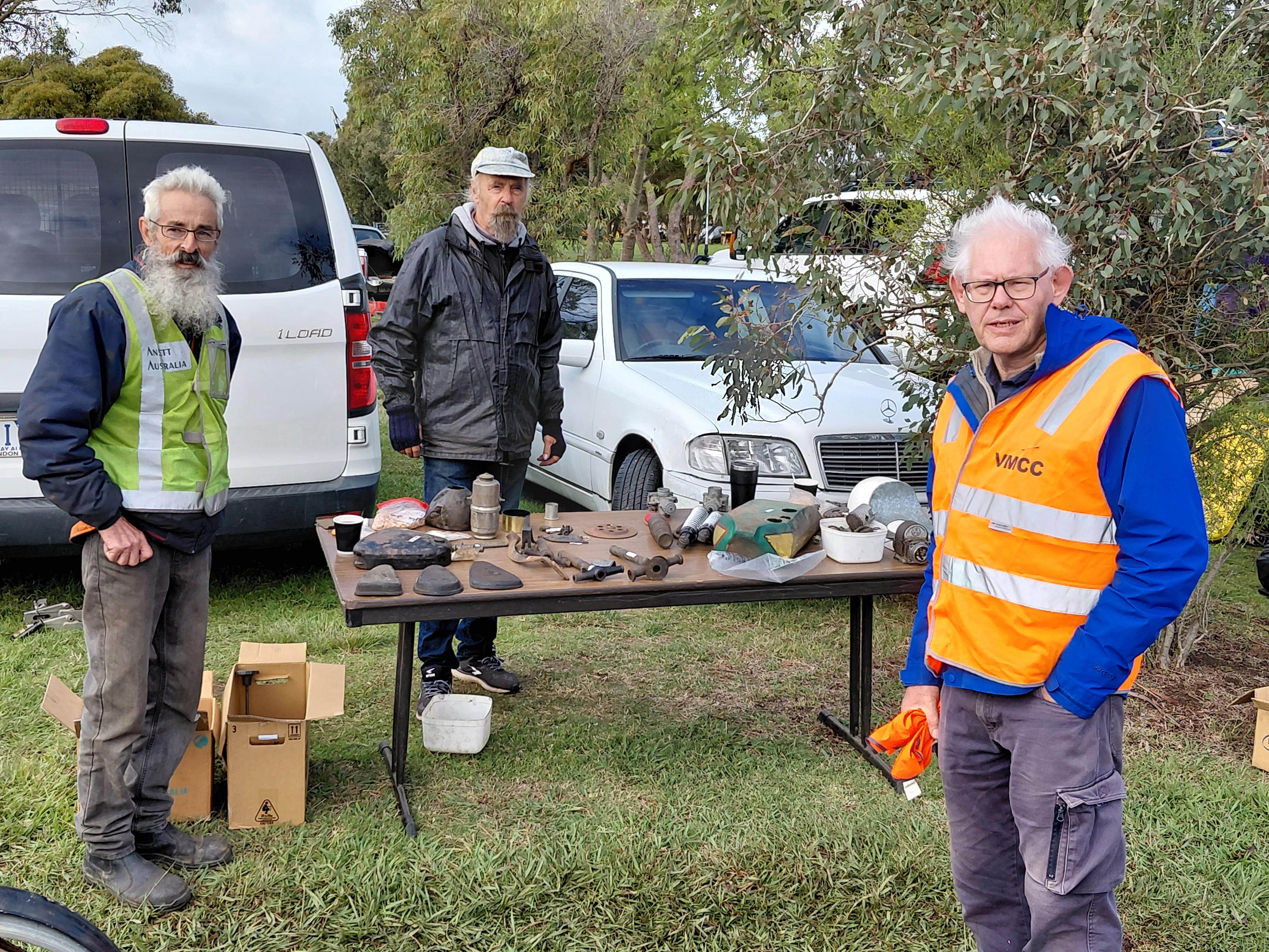 Out and About - John, Lindsay and Friend