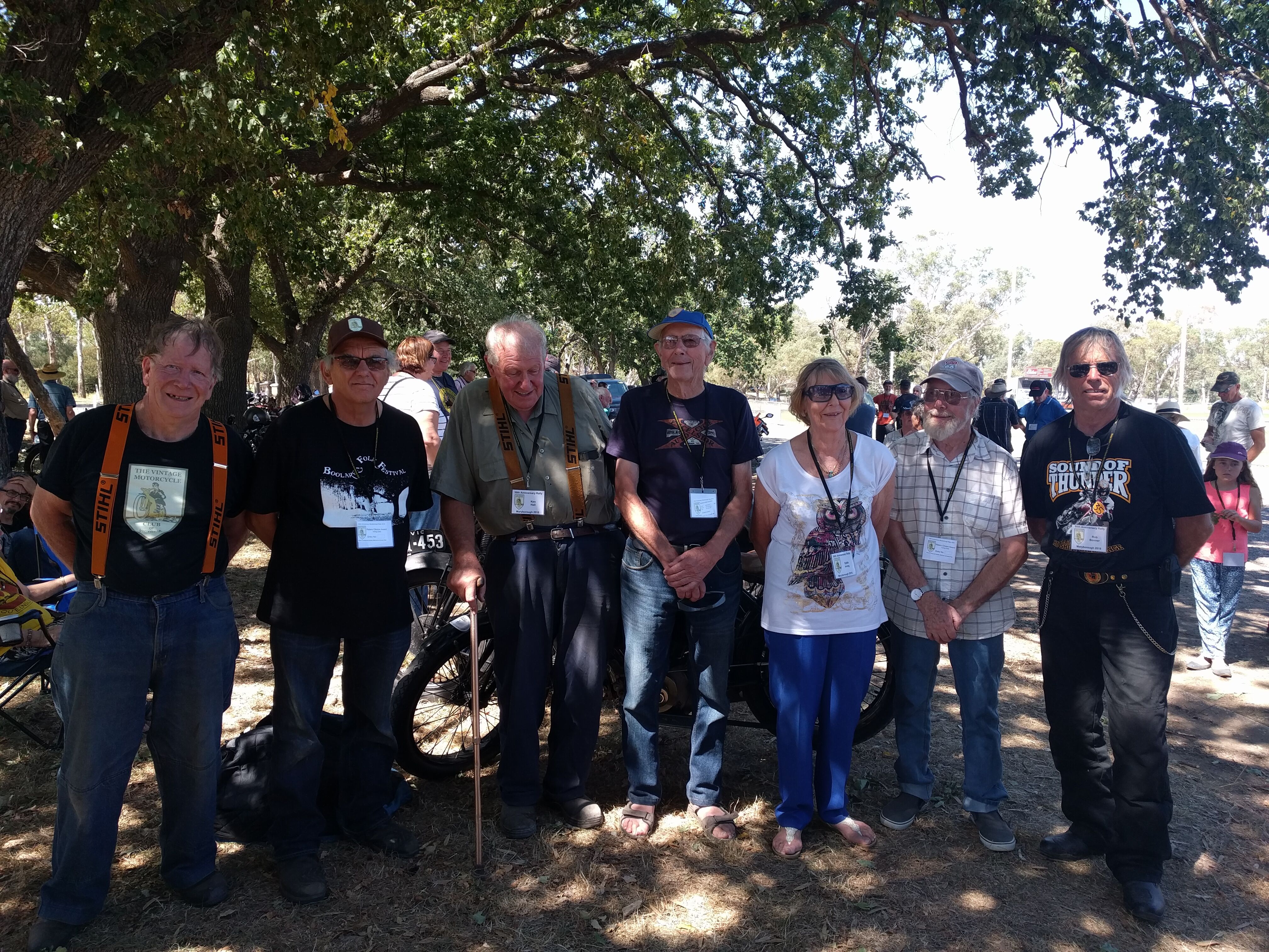 Maryborough 50 Year crew